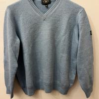 Maglione Navigare Azzurro Chiaro Lana Fine Wool