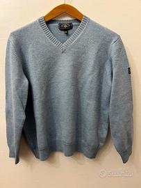 Maglione Navigare Azzurro Chiaro Lana Fine Wool
