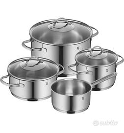 Set 4 pentole WMF  mod. Profi Plus in inox 18/10