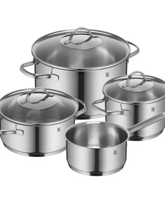 Set 4 pentole WMF  mod. Profi Plus in inox 18/10