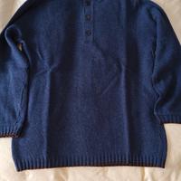 maglione uomo blu