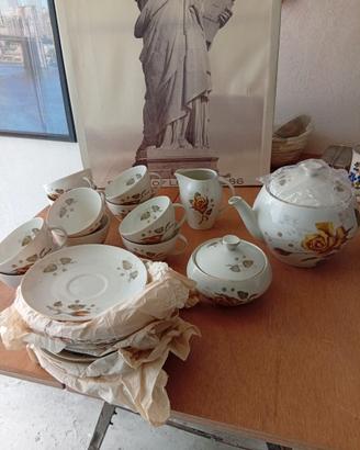 Servizio caffè/the in porcellanaanni 50