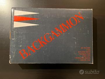 Backgammon Mondiano - Edizione deluxe - Similpelle