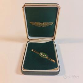 Fermacravatta Aston Martin con scatola