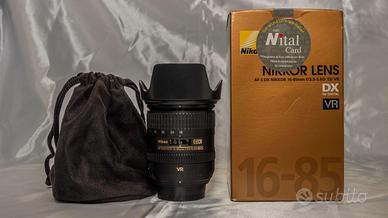 Nikon nikkor 16-85 f3.5 5.6 DX VR