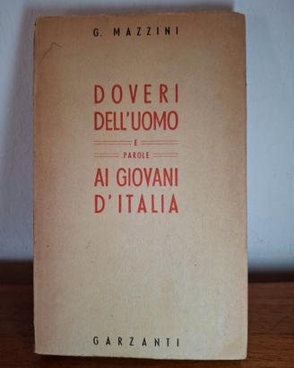 Doveri dell'uomo e parole ai giovani d'Italia