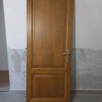 Porta per interni legno massello 80x210 (castagno)