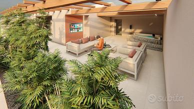 Attico unico al piano di nuova costruzione CL. A/4