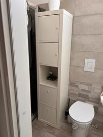 Kallax ikea colonna bianco