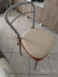 5 Sedie ciliegio Calligaris