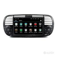 ANDROID Bluetooth autoradio navigatore Fiat 500