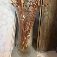 Vaso in vetro alto 1 m