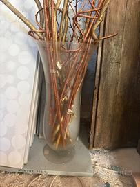 Vaso in vetro alto 1 m