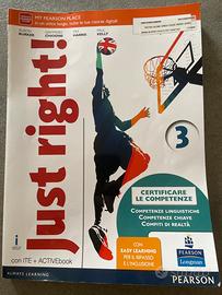 Libro Just Right! 3 - Pearson (Libro di Inglese)