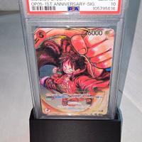 Luffy signed oda psa 10 jap 
