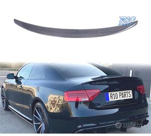 SPOILER ALETTA PER AUDI A5 COUPE 07-16 IN CARBONIO