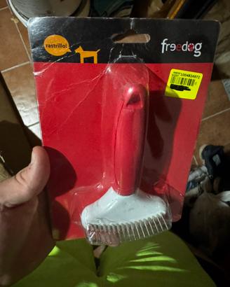 Rastrello professionale Freedog per cani e gatti