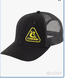 Cressi truker cup cappellino sportivo in cotone co