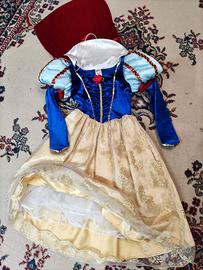 VESTITO CARNEVALE BAMBINA "DISNEY" BIANCANEVE