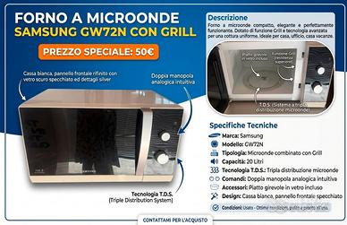 Microonde Samsung 