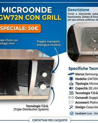 Microonde Samsung 