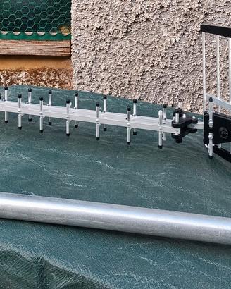 Antenna TV UHF da esterno + palo – mai us