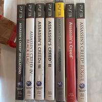 Collezione Assassin’s creed per ps 3