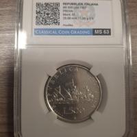 Moneta 500 lire Prova 1957