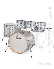 Gretsh Catalina maple seven piece, silver sparkle