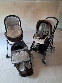 Trio peg perego + base isofix