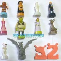 SERIE COMPLETA n°12 SORPRESINE MULINO BIANCO SHREK