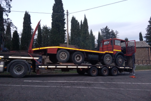 Carrellone patente b macchina operatrice