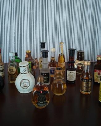 Collezione mignon liquori anni 70