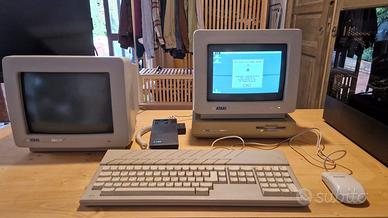 Atari mega4 con unitor mouse e tastiera