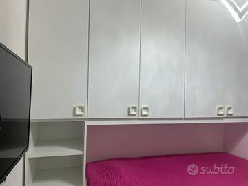 Cameretta nuova letto singolo senza rete e materas