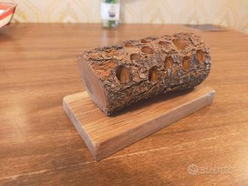 PORTAPENNE in ULIVO e NOCE