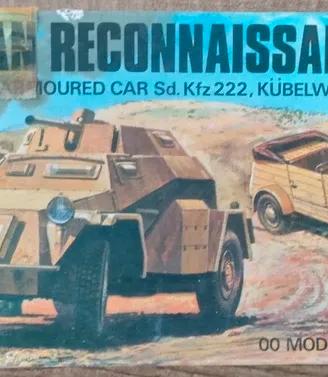 Airfix model kit plastic 1/72 scale "German Reconn