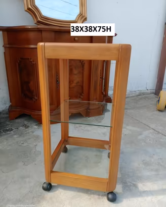 tavolino carrello portavivande.