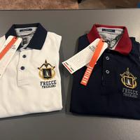 Polo camicia manica lunga frecce tricolori
