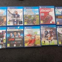  PlayStation4+giochi+volante e pedaliera