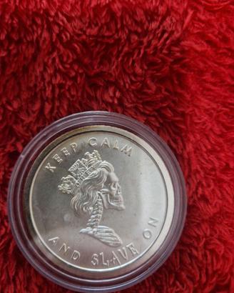 Moneta d'argento 999 1 oz (31,10 gr) Death Silver