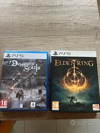 Elden ring launch edtion e Demons souls ps5