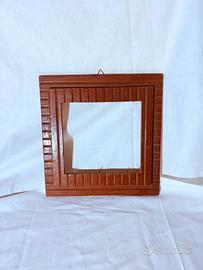 Cornice vintage in legno 26x26