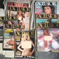 Vari numeri di Excelsior tra cui il 33 Moana Pozzi