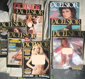 Vari numeri di Excelsior tra cui il 33 Moana Pozzi