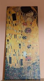 Stampa su tela | "Il bacio" (Klimt)