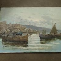 dipinto ad olio su tela