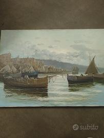 dipinto ad olio su tela