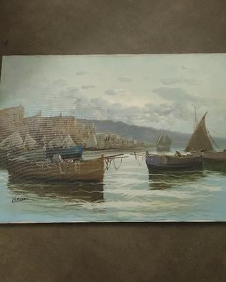 dipinto ad olio su tela