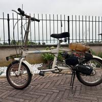 Bicicletta Lesa con motore a scoppio